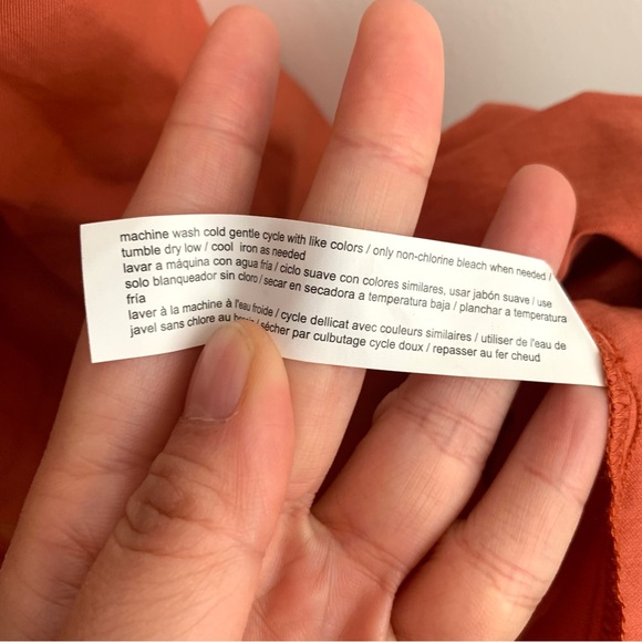 Eloquii Cotton Peach Babydoll Summer Maxi Dress - Picture 6 of 7